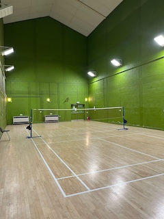 Badminton hall hire New Malden Surrey